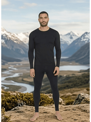 Primera Capa Hombre, Camiseta Y Calza Compresion Térmicos