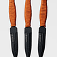 Set 3 Cuchillos Lanzamiento Defensor 15cm Acero Mango Cuerda - Miniatura 2