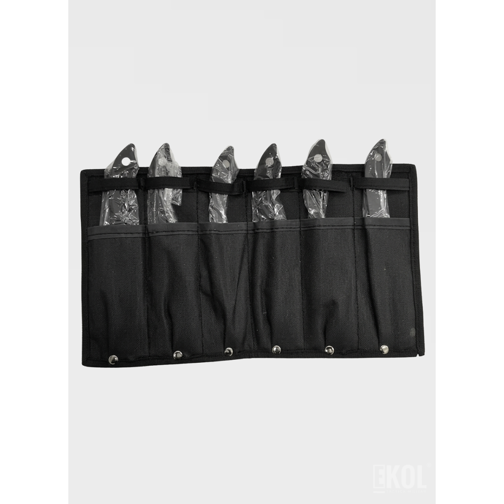 Set Completo de 6 Cuchillos Lanzadores Tácticos Militares y de Defensa (19 cm) 3