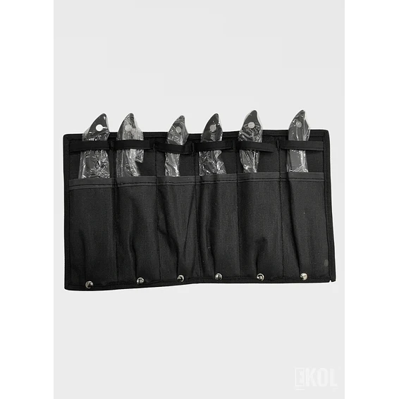 Set Completo de 6 Cuchillos Lanzadores Tácticos Militares y de Defensa (19 cm) 3
