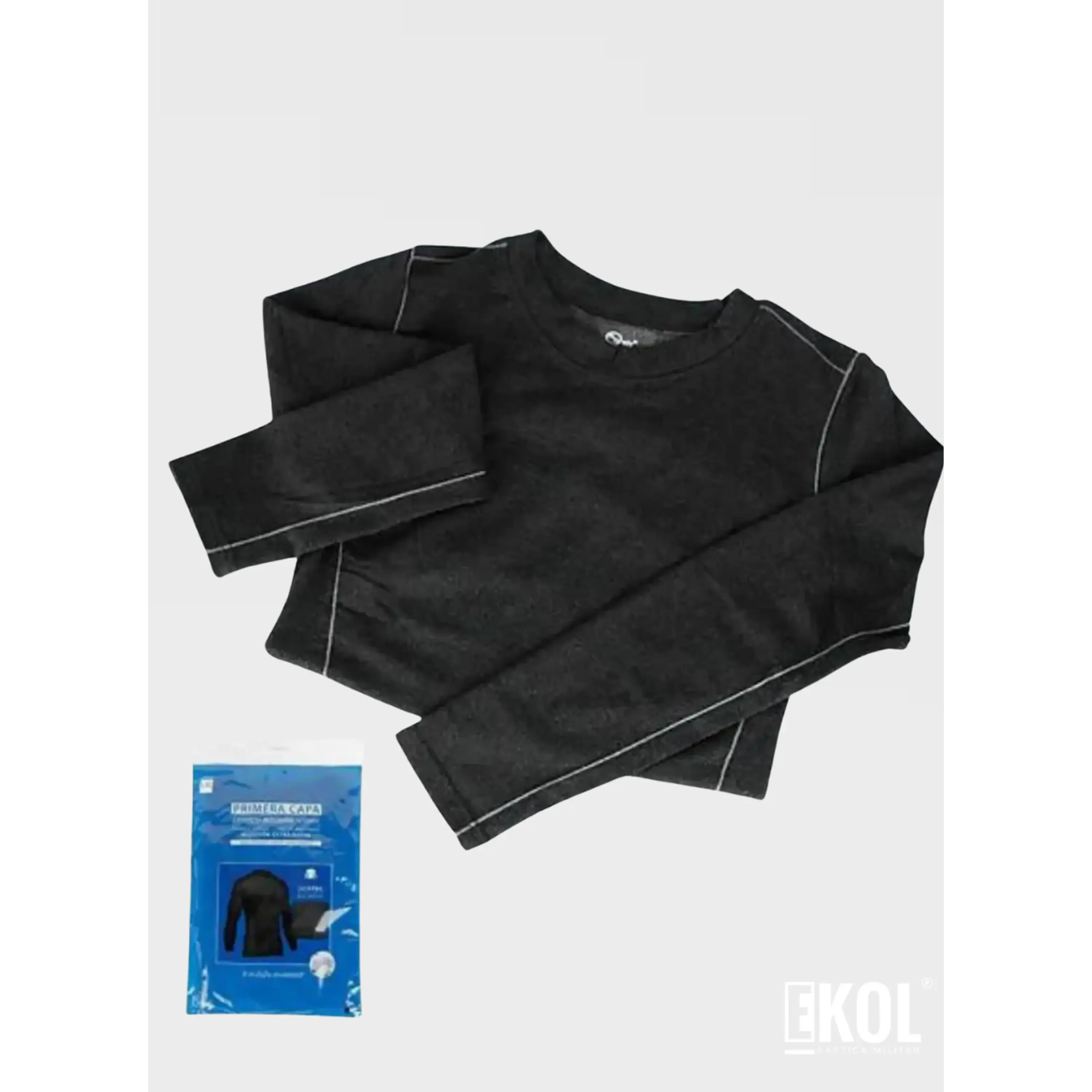 Camiseta Primera Capa Algodón Invierno Deportiva 6