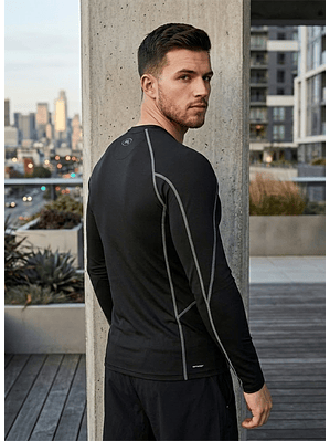 Camiseta Primera Capa Algodón Invierno Deportiva