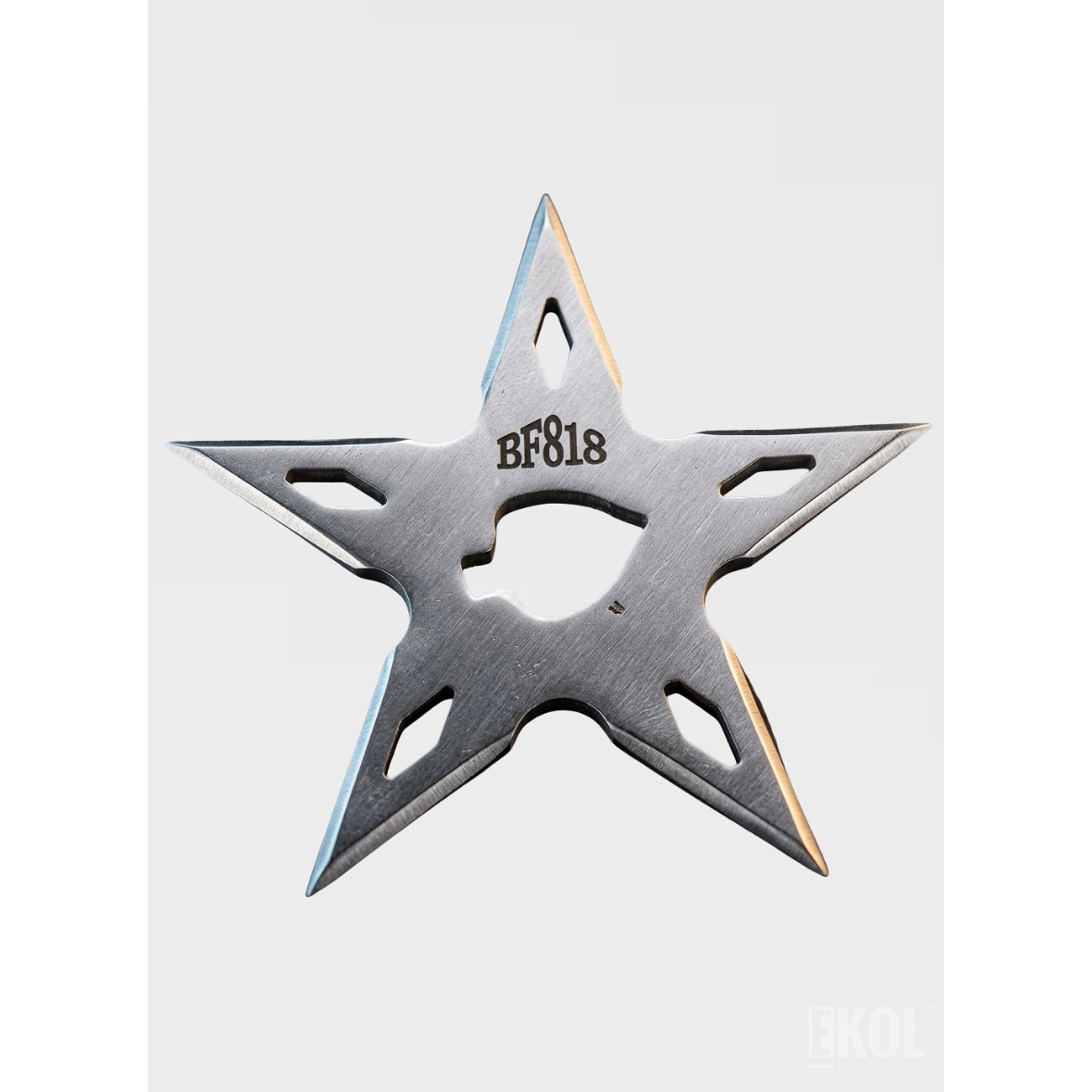 Shuriken Estrella Ninja de 5 Puntas - Táctico Militar 9.5cm 2