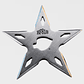 Shuriken Estrella Ninja de 5 Puntas - Táctico Militar 9.5cm - Miniatura 2