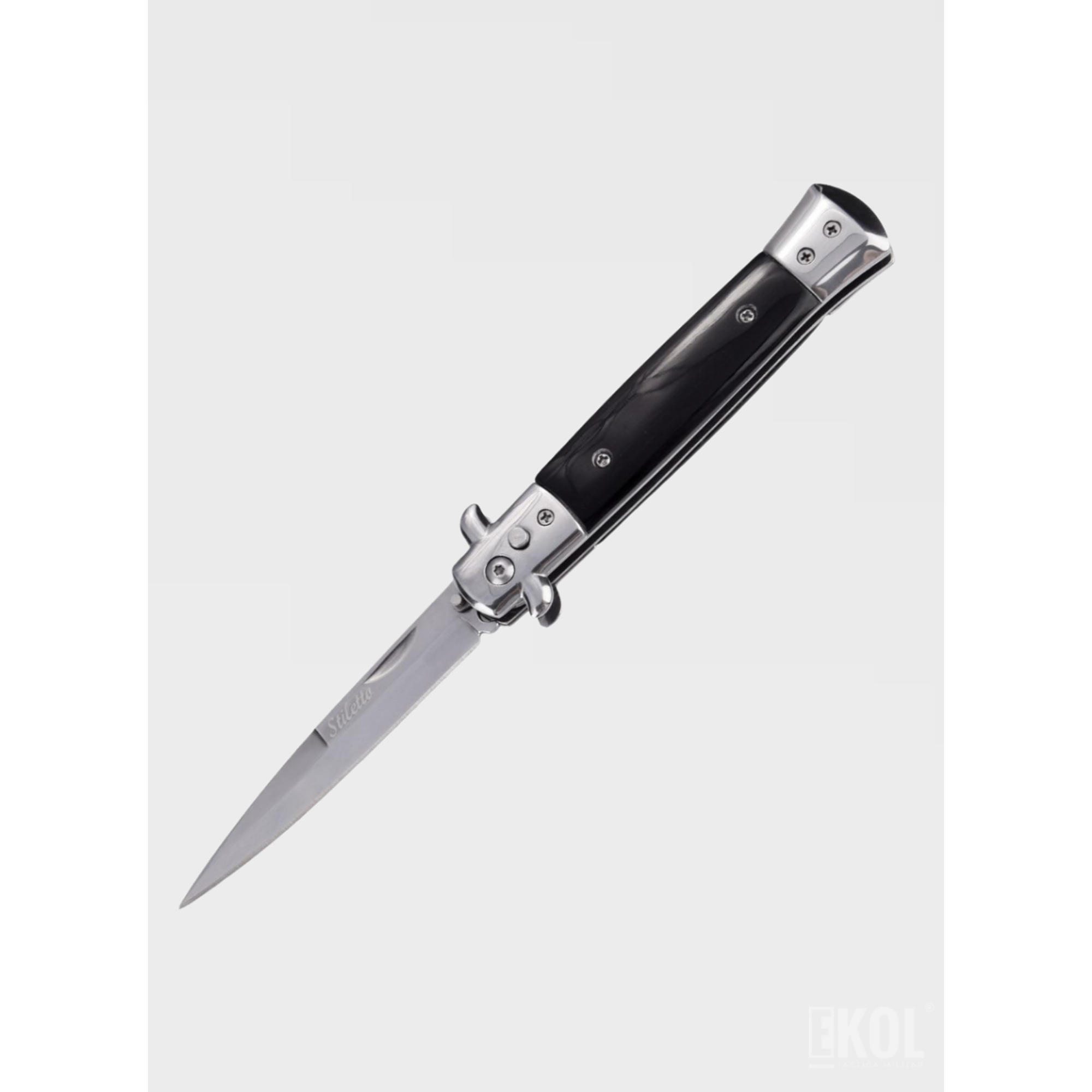 Navaja Stiletto Kriegar 21cm Supervivencia y Camping - Acero Inoxidable 2