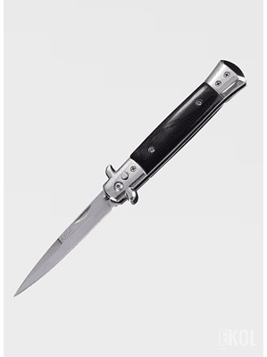 Navaja Stiletto Kriegar 21cm Supervivencia y Camping - Acero Inoxidable