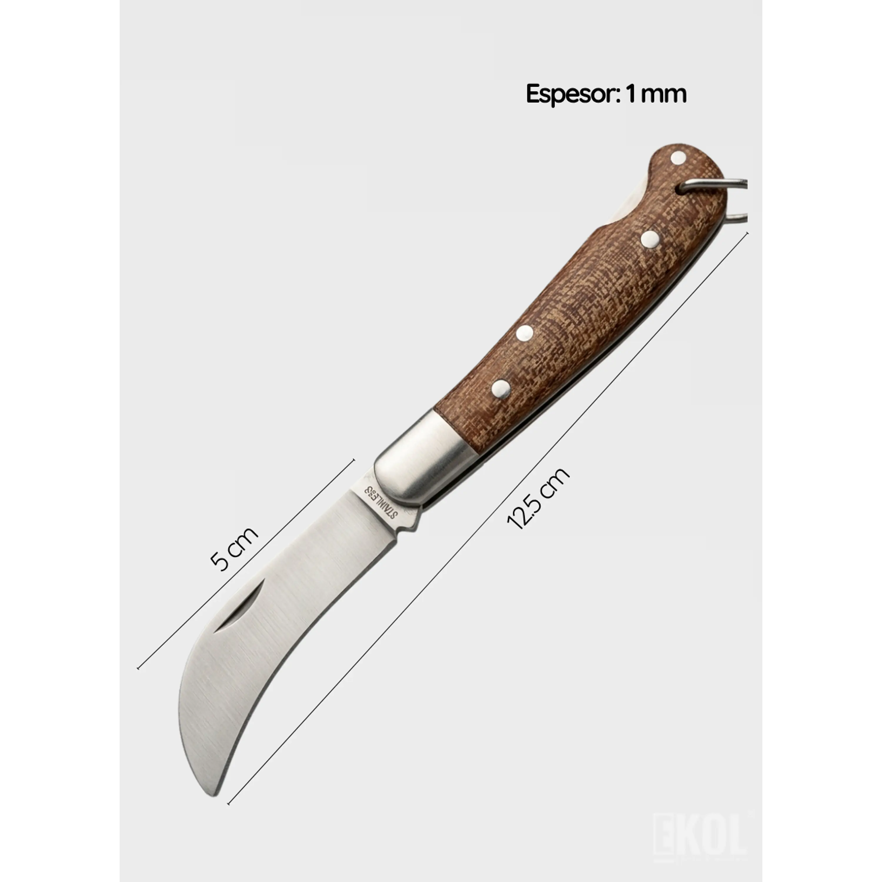 Mini Navaja Cortapluma Corvo Mini 12.5cm - Portátil EDC Outdoor 3