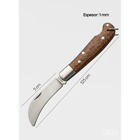 Mini Navaja Cortapluma Corvo Mini 12.5cm - Portátil EDC Outdoor 3