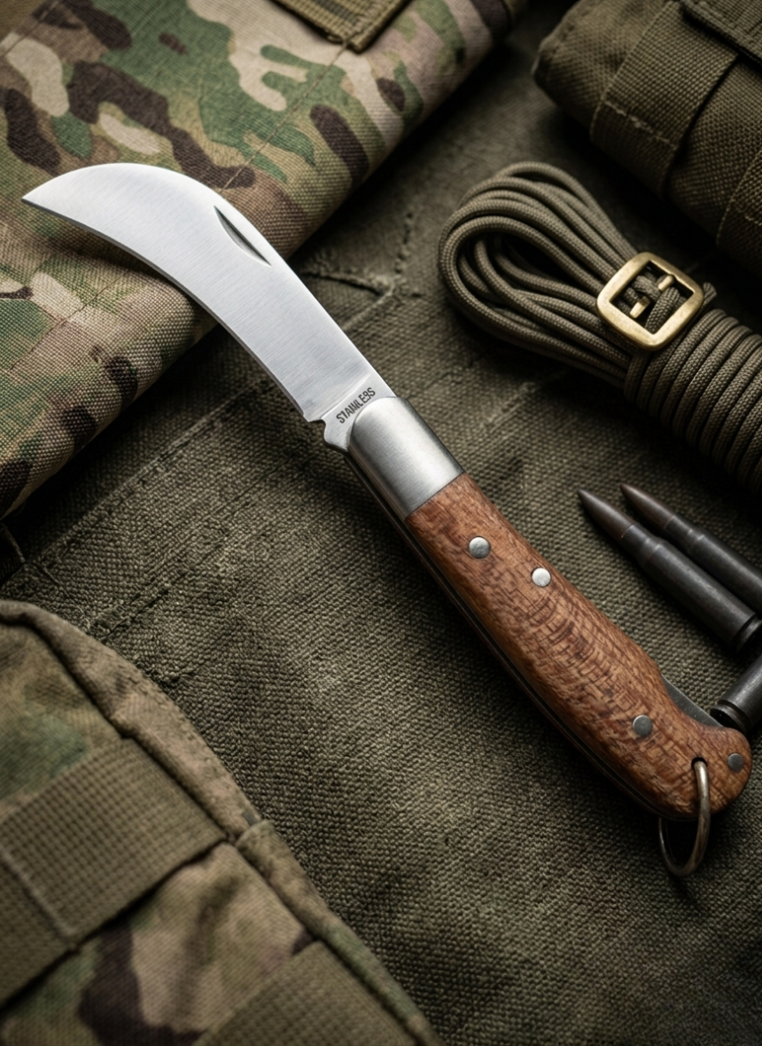 Mini Navaja Cortapluma Corvo Mini 12.5cm - Portátil EDC Outdoor