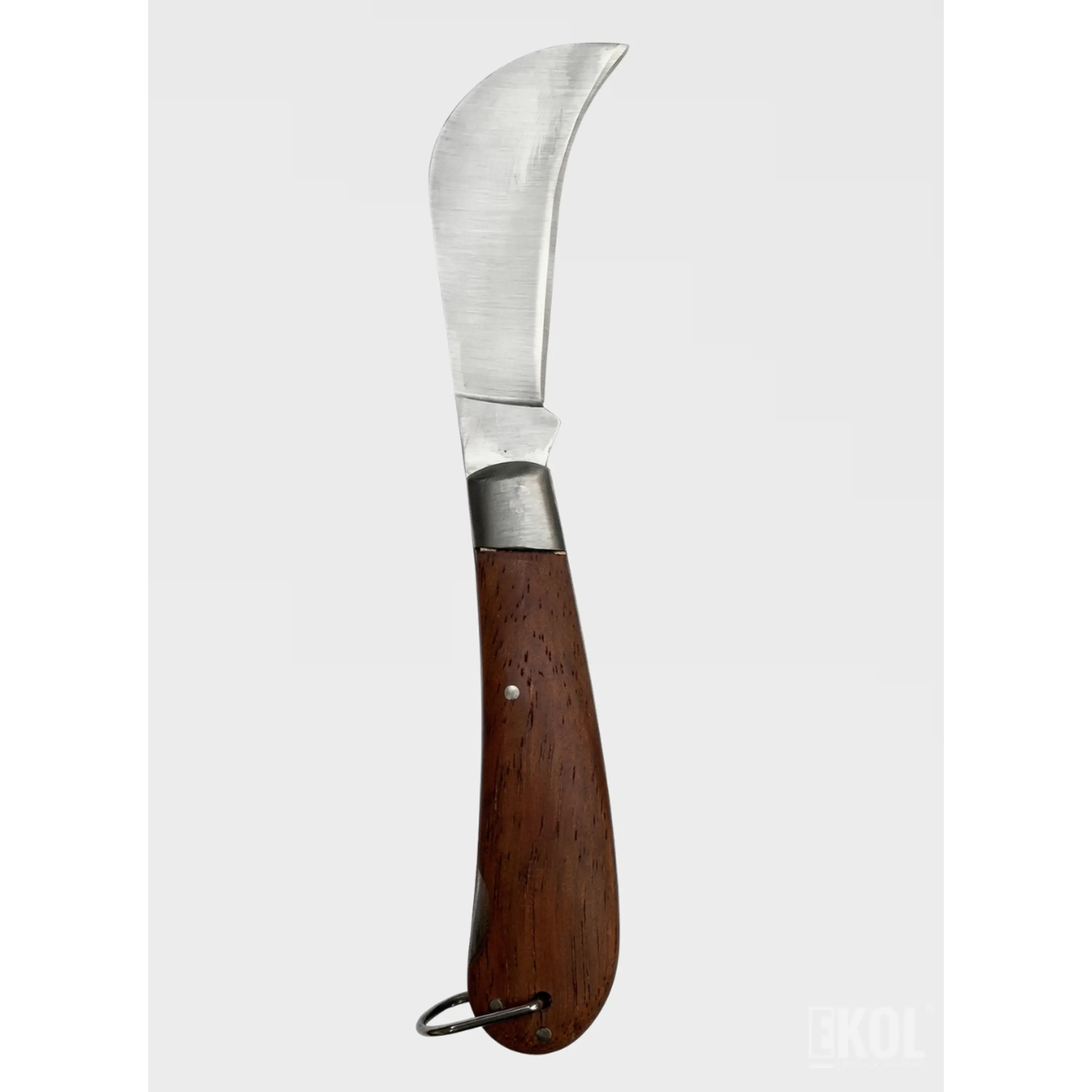 Navaja Cortapluma Corvo 18cm Mango Madera Acero Inoxidable 2