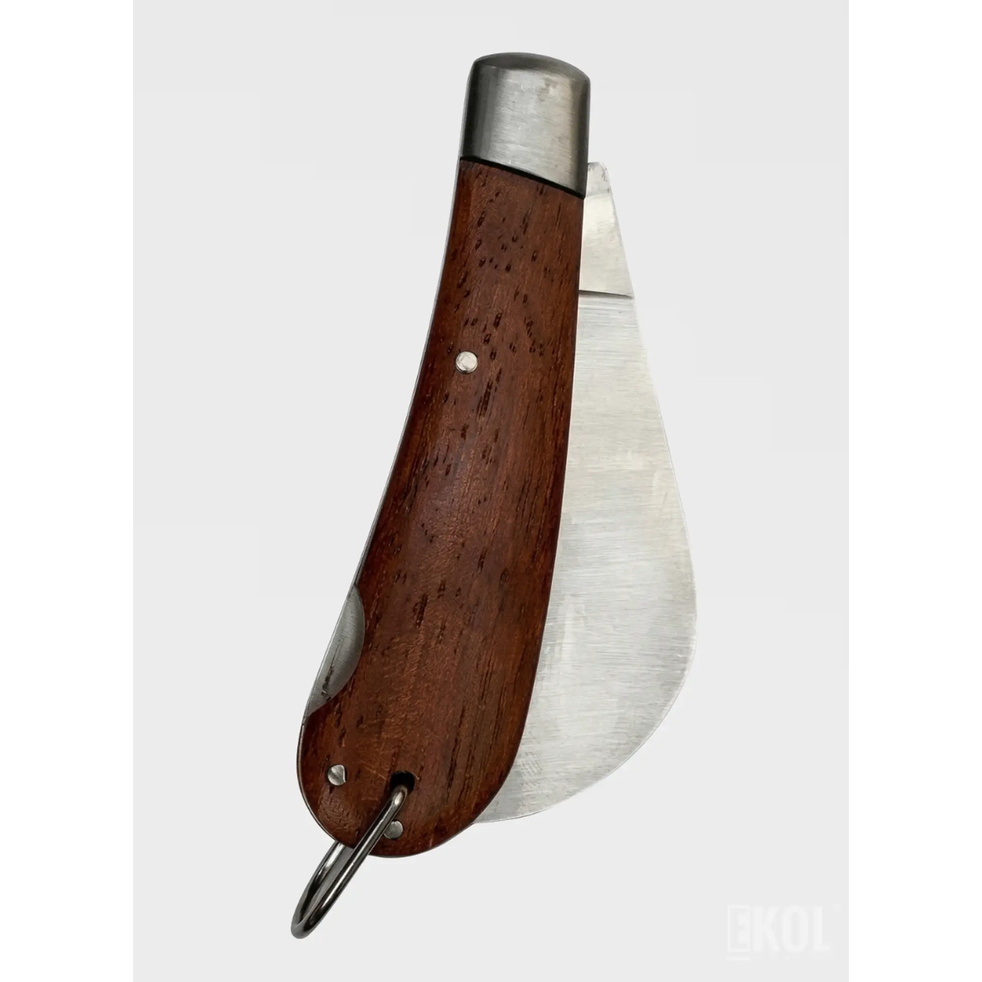 Navaja Cortapluma Corvo 18cm Mango Madera Acero Inoxidable 5