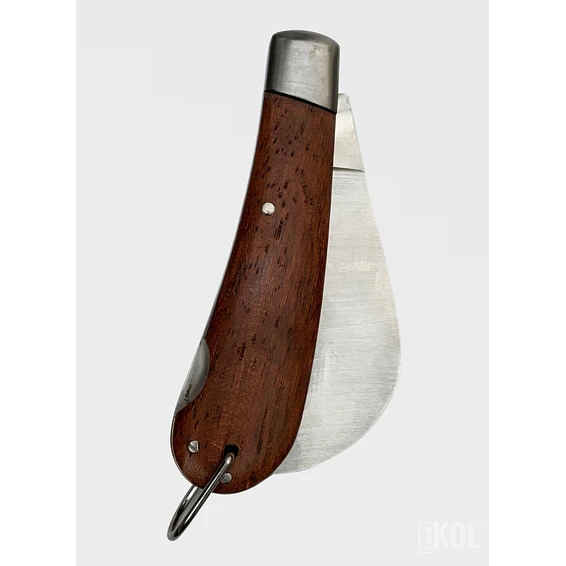 Navaja Cortapluma Corvo 18cm Mango Madera Acero Inoxidable 5