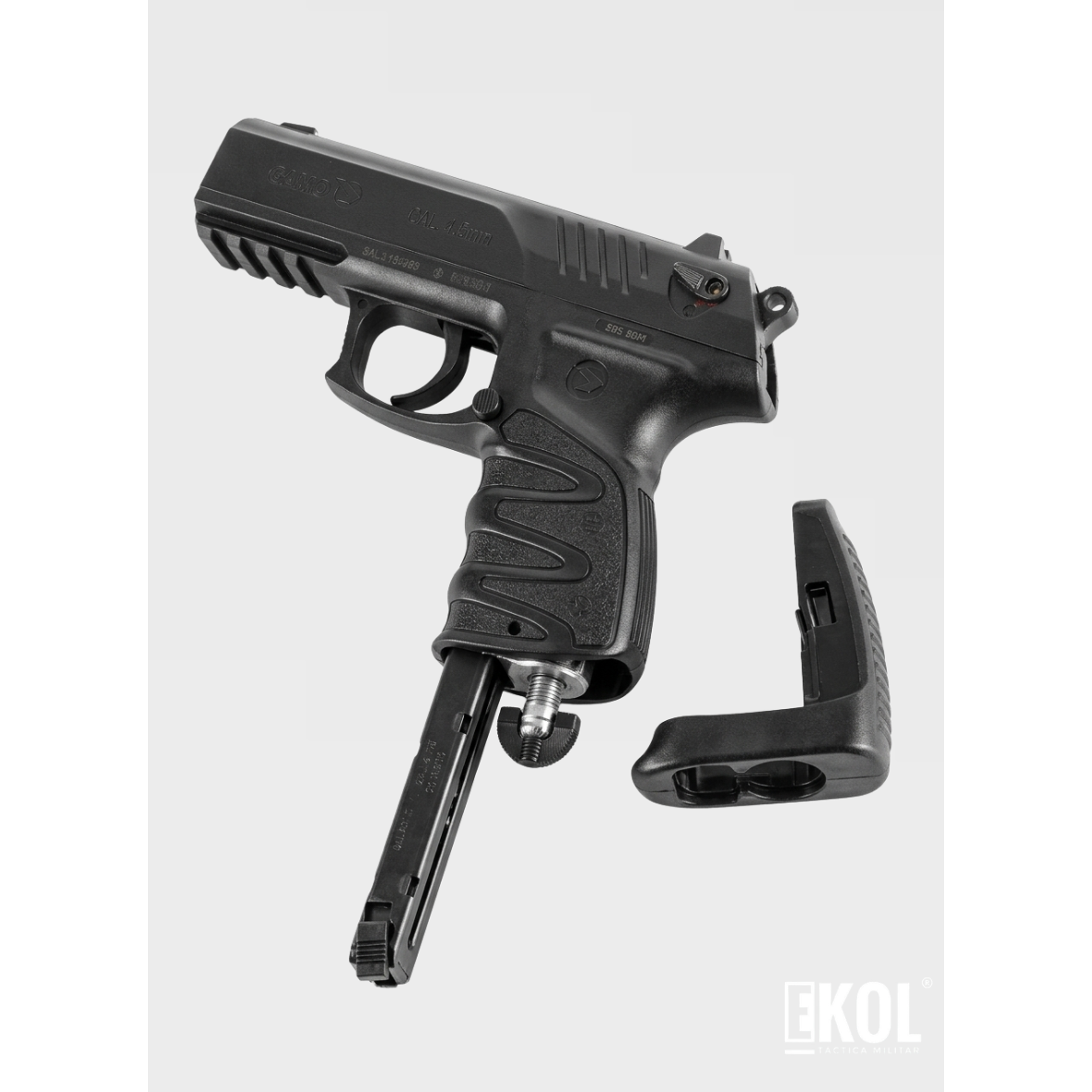 Pistola Gamo P-27 Dual Semi Automatica CO2 Air Pistol 4
