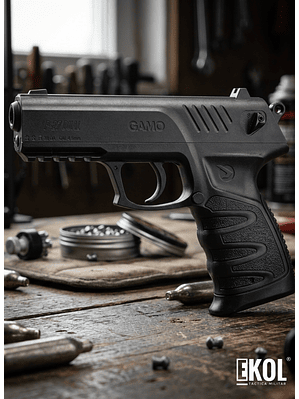 Pistola Gamo P-27 Dual Semi Automatica CO2 Air Pistol