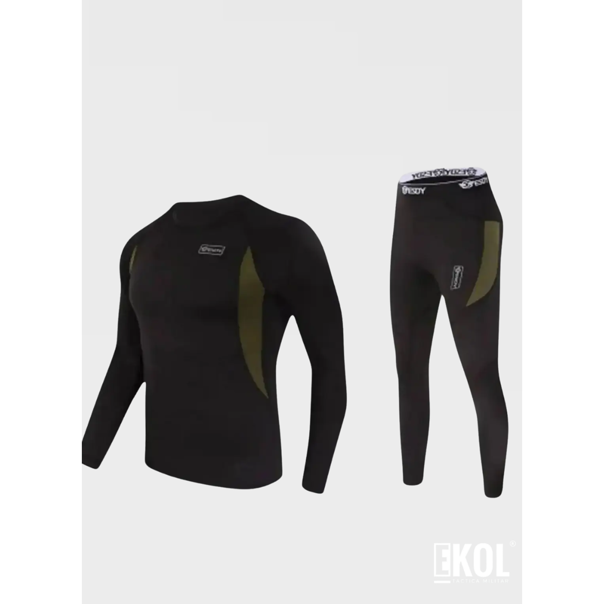 Conjunto Primera Capa Polera Pantalon Termico Esdy 5