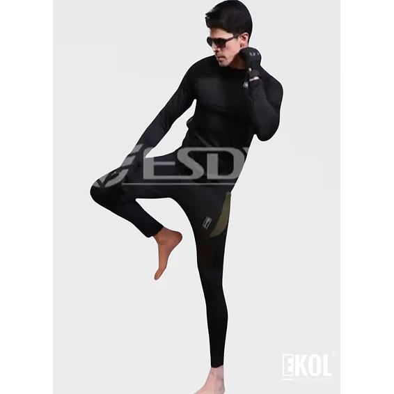 Conjunto Primera Capa Polera Pantalon Termico Esdy 6
