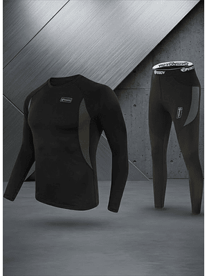 Conjunto Primera Capa Polera Pantalon Termico Esdy
