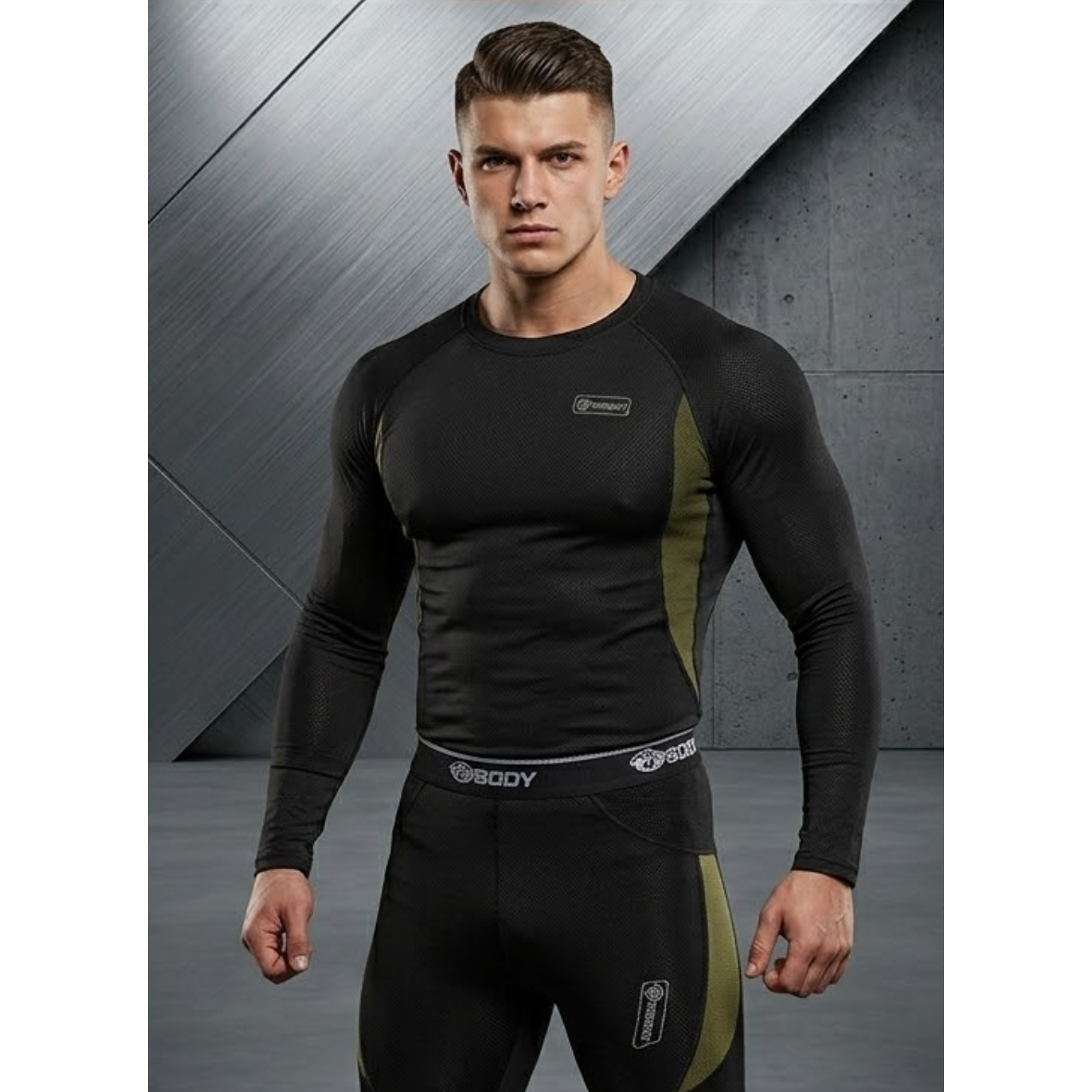 Conjunto Primera Capa Polera Pantalon Termico Esdy 1