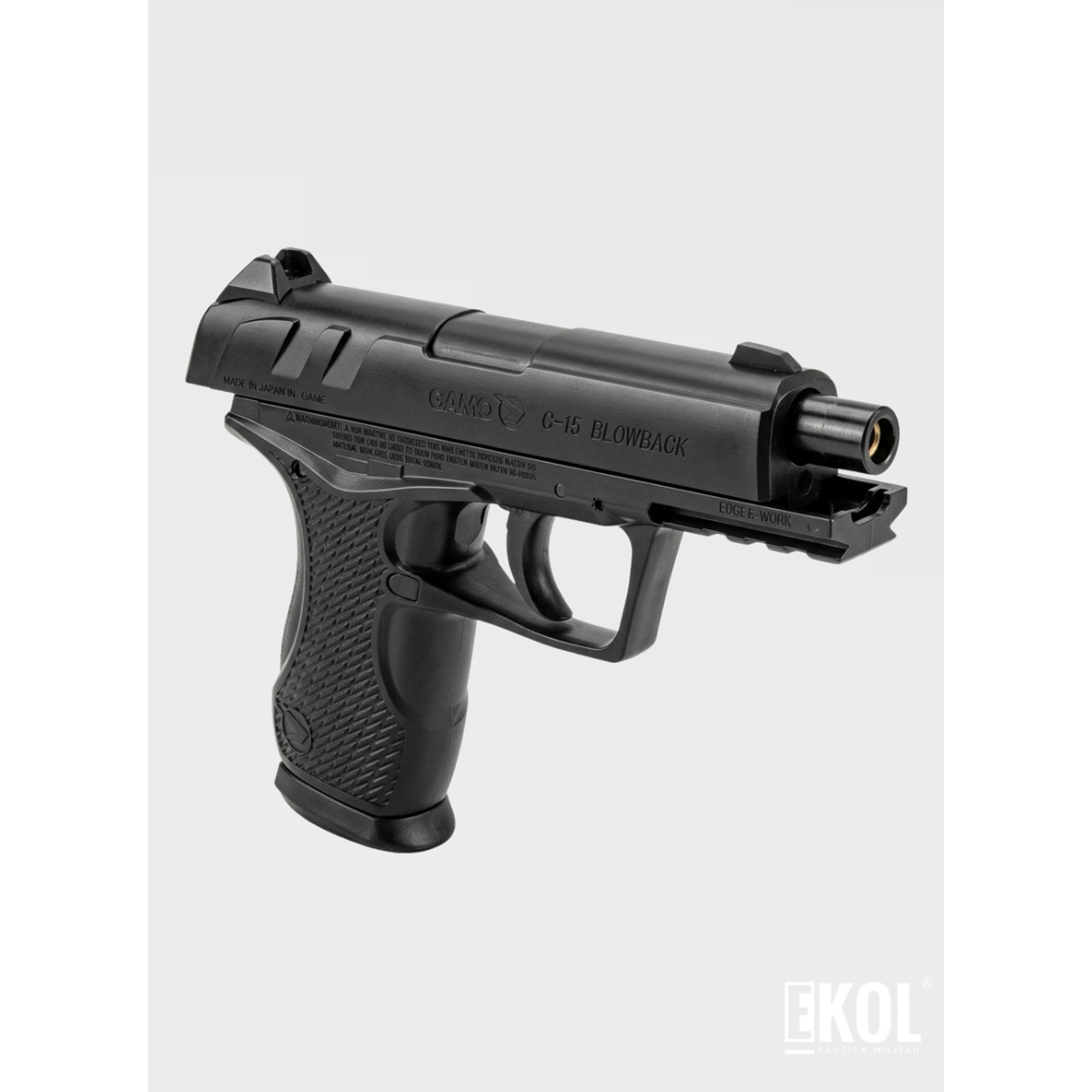 Pistola Gamo C-15 Blowback Dual Balin Poston 3