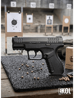 Pistola Umarex XBG Semiautomática BB 410 FPS CO2 Air Pistol