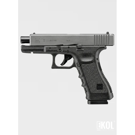 PISTOLA GLOCK 17 3G UMAREX POSTON Y BALIN 4,5 ( LICENCIADA ) BLOWBACK CO2 CARGADOR SEPARADO 4