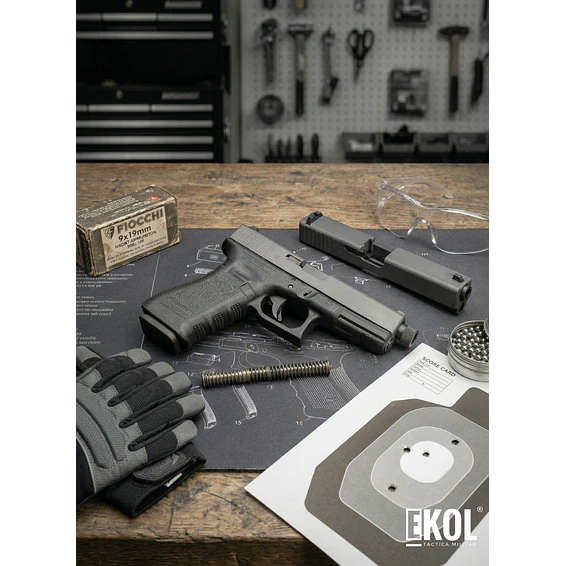 PISTOLA GLOCK 17 3G UMAREX POSTON Y BALIN 4,5 ( LICENCIADA ) BLOWBACK CO2 CARGADOR SEPARADO 1