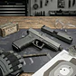 PISTOLA GLOCK 17 3G UMAREX POSTON Y BALIN 4,5 ( LICENCIADA ) BLOWBACK CO2 CARGADOR SEPARADO - Miniatura 1