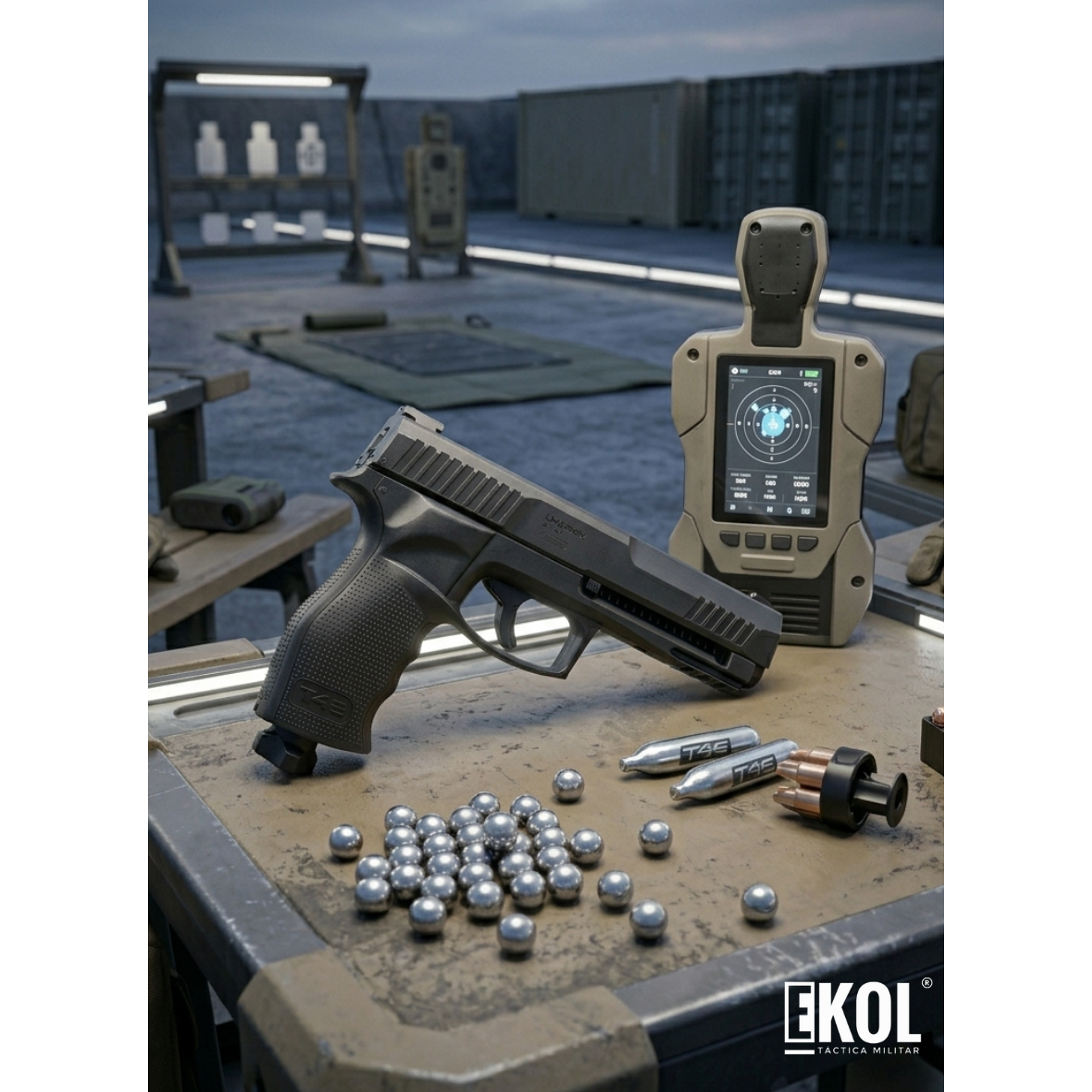 PISTOLA TRAUMATICA HDP T4E GEN2 .50 13 JOULS PACK  1