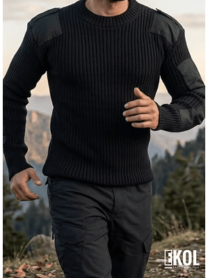  Sweater Cardigans Chaleco Comando Cuello Redondo