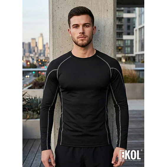Camiseta Primera Capa Algodón Invierno Deportiva 1