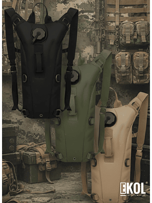 Mochila Hidratante 2.5 Litros Deportiva Running Y Outdoor (No Incluye Bolsa)