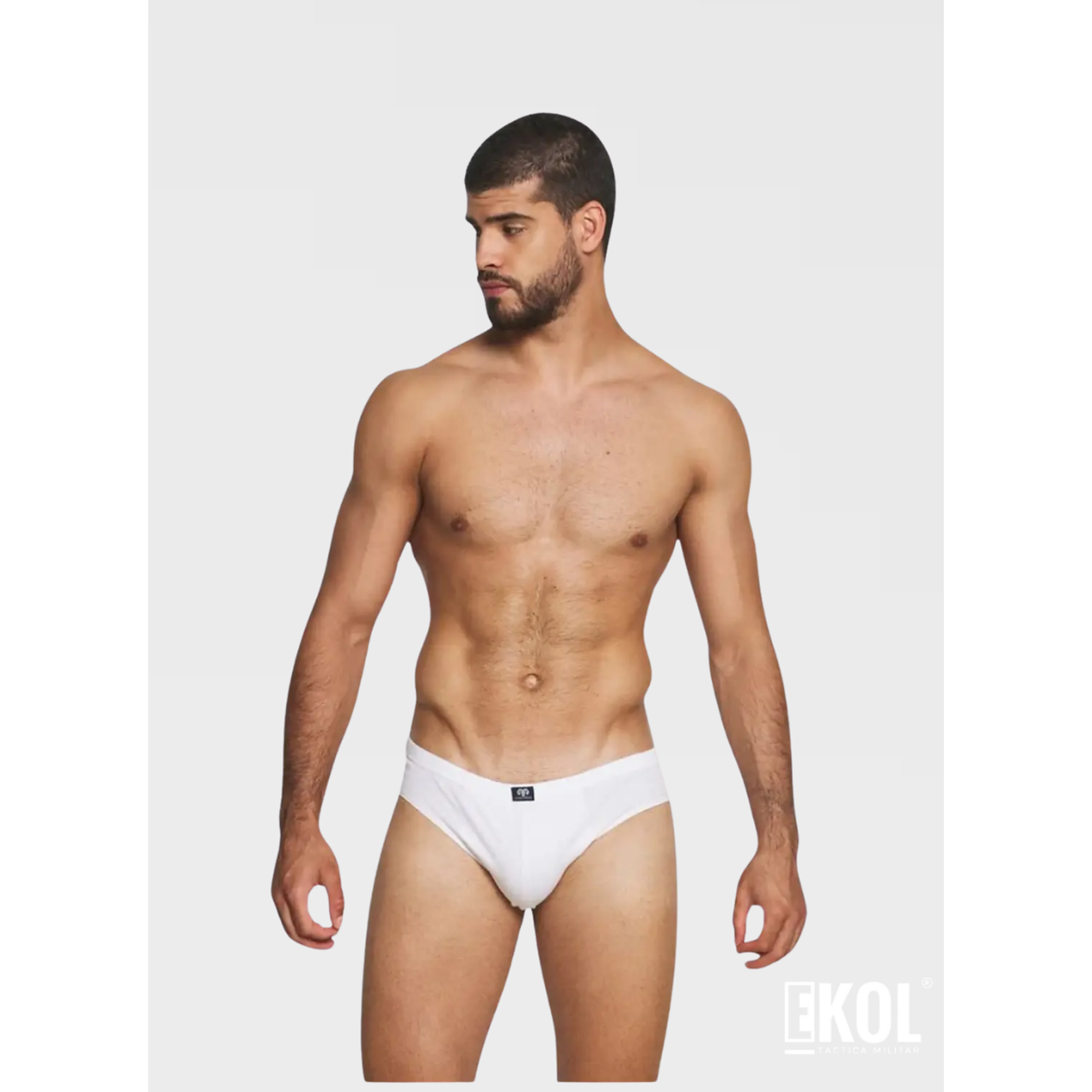 Calzoncillos Slip Bambu Marca Baziano Color Blanco 4