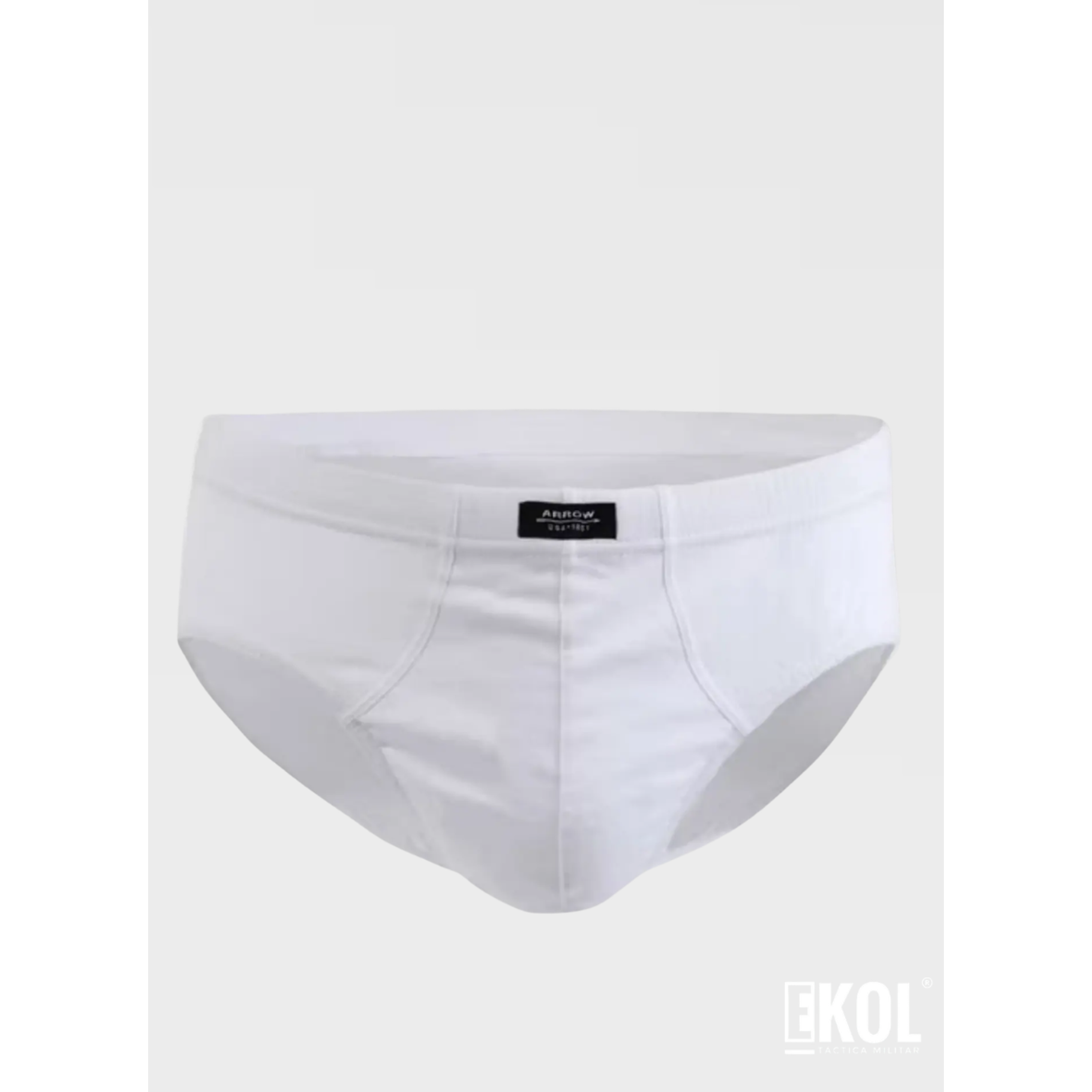 Calzoncillos Slip Bambu Marca Baziano Color Blanco 5