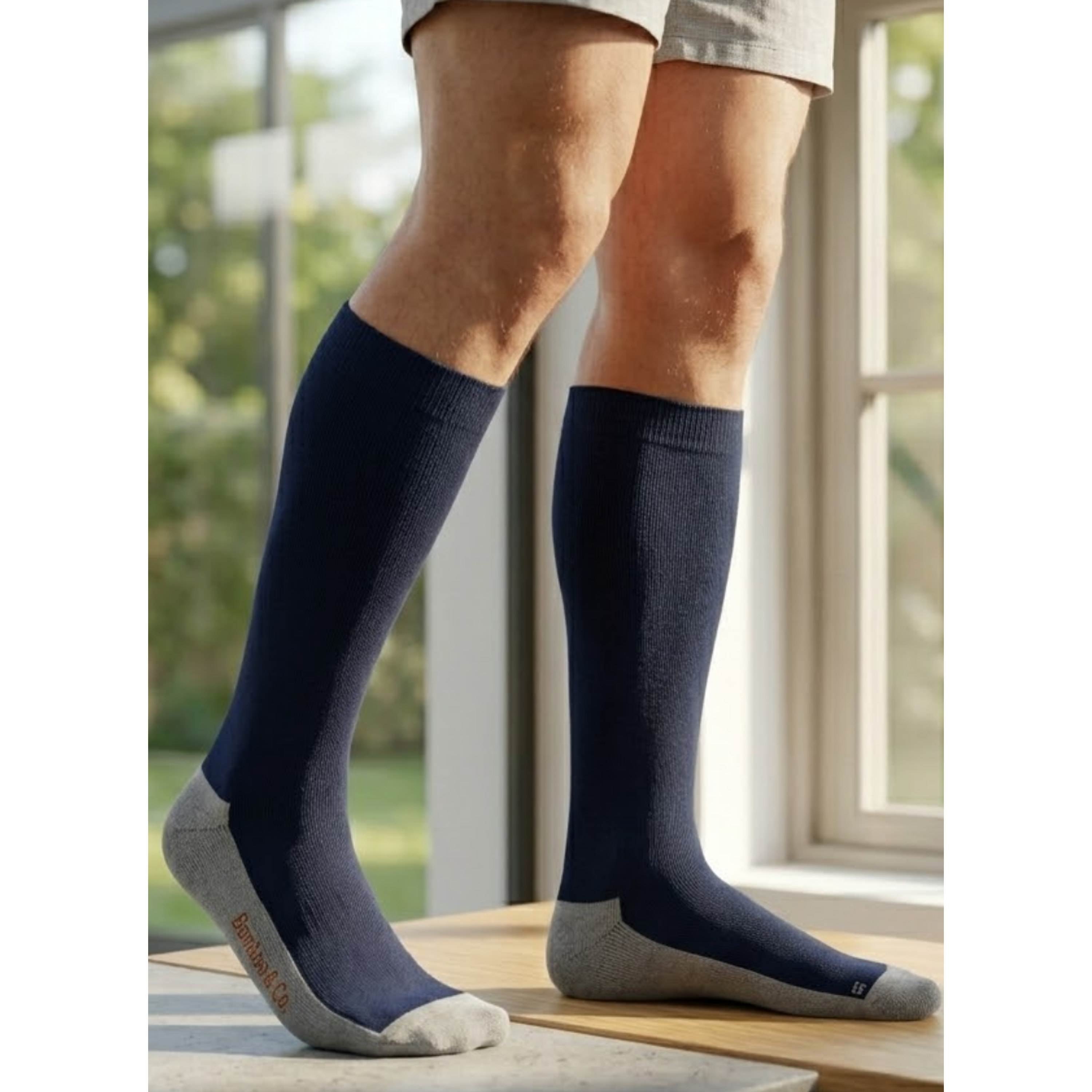 Calcetínes Cobre Bamboo Zaza Sin Costura Diabetico 1