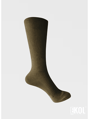 CALCETINES VERDE MILITAR ALGODÓN O'MAS CARABINERO UNIFORMADOS