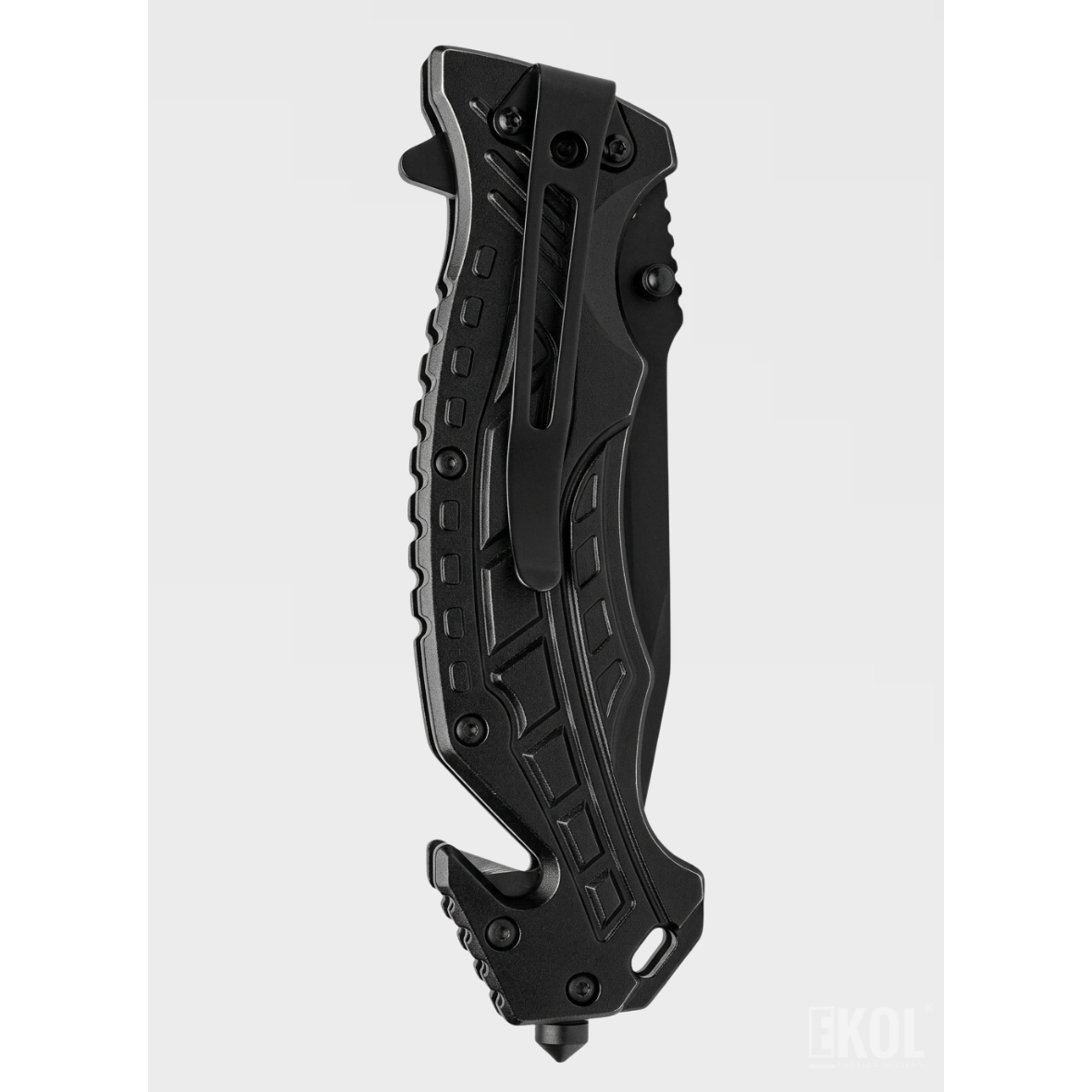 Navaja Táctica Militar Plegable Acero Inoxidable Caza 21 cm 4