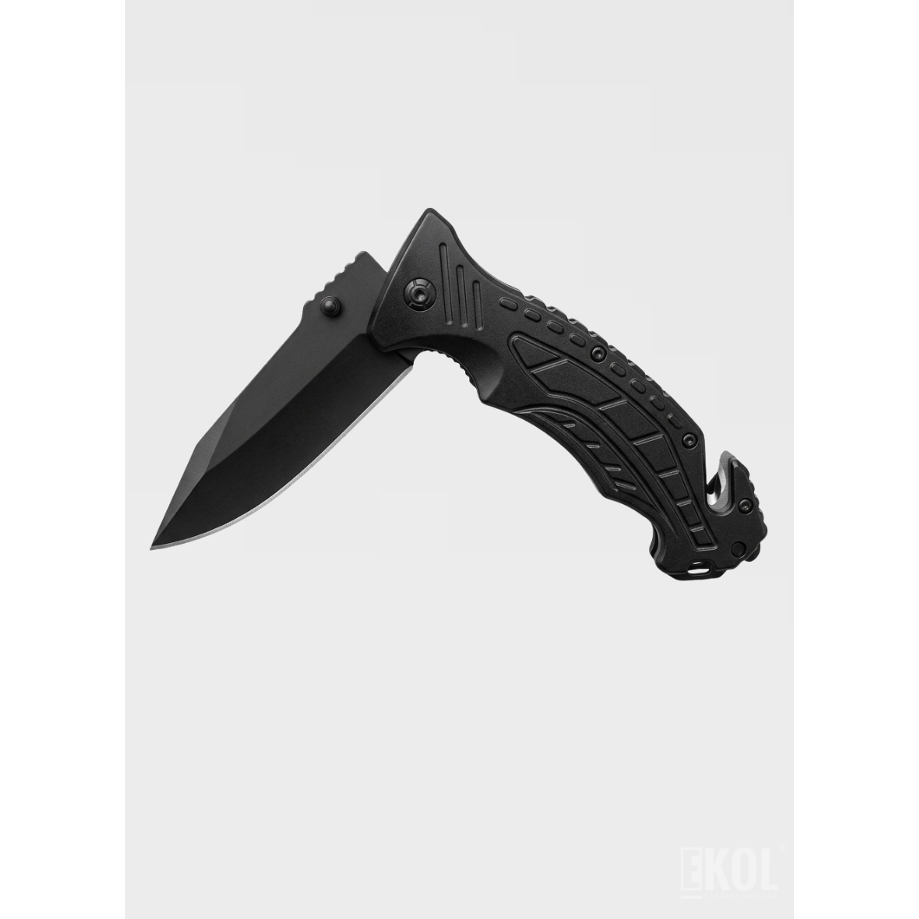 Navaja Táctica Militar Plegable Acero Inoxidable Caza 21 cm 5