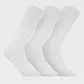 Pack (03) Calcetines Deportivos Basicos Largos Athletic Socks - Miniatura 4