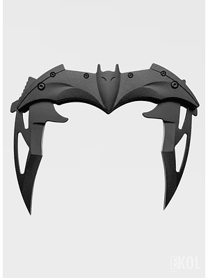 Navaja Táctica de Doble Hoja Estilo Murciélago - Apertura Asistida, 32 cm