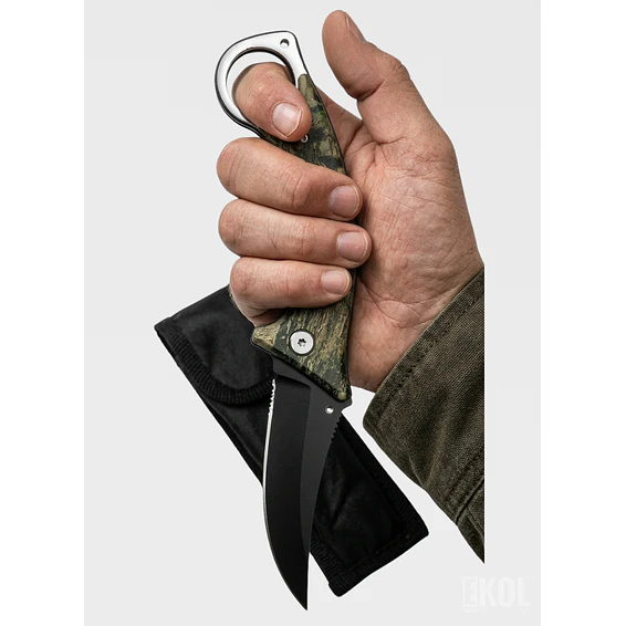 Cuchillo Táctico Militar Karambit Cortapluma Caza Ramas 20 cm 5