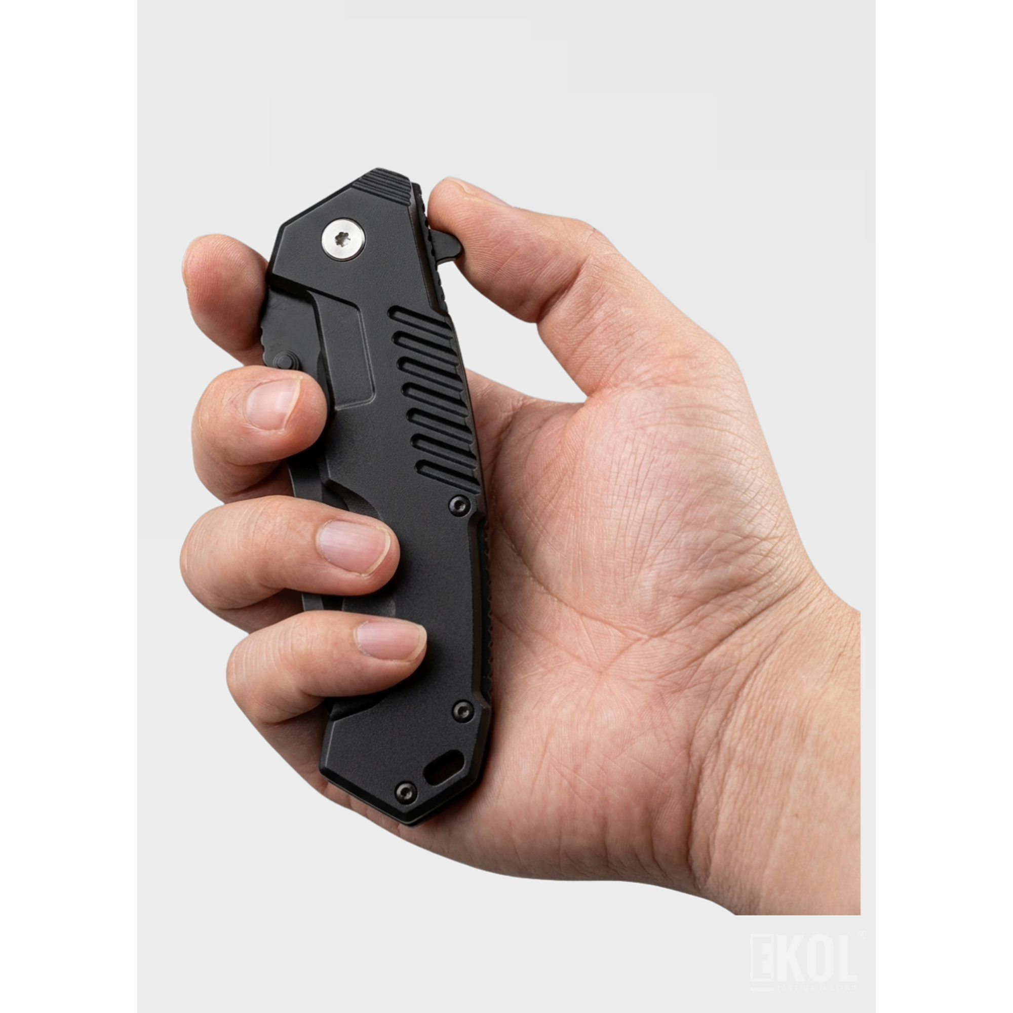 Cuchillo Táctico Militar Plegable 15cm - Navaja Caza Y Pesca 5