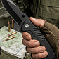 Cuchillo Táctico Militar Plegable 15cm - Navaja Caza Y Pesca - Miniatura 1