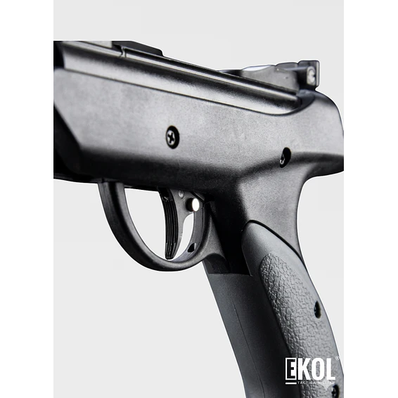 PISTOLA LUGER SNOWPEAK SP500 - RESORTE  CAL. 5.5 MM + POSTONES 6