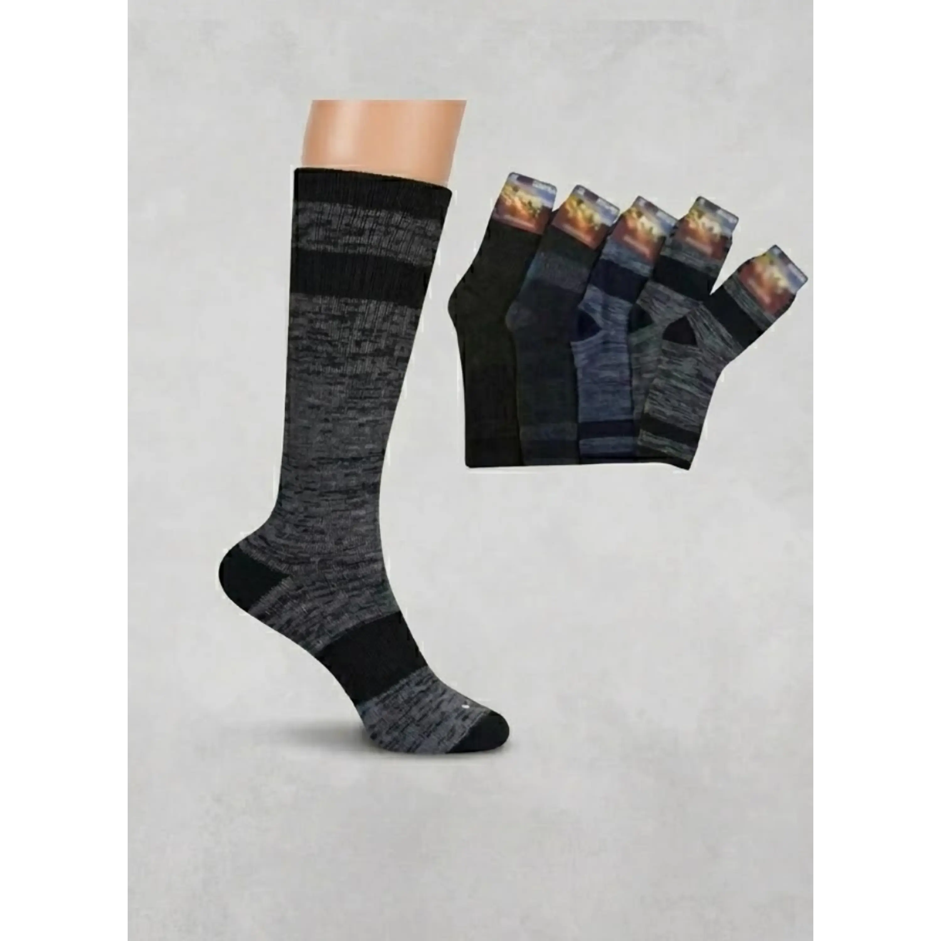 Calcetines Invierno Largos Algodón Comodos Milano  1