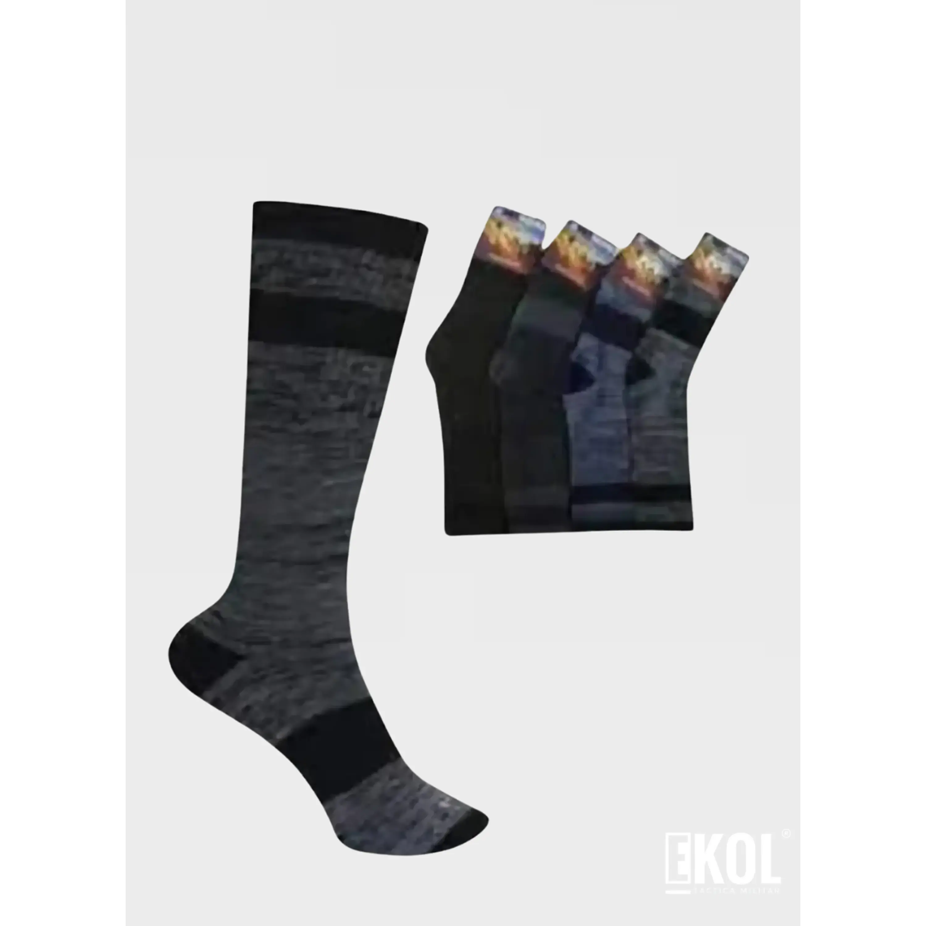 Calcetines Invierno Largos Algodón Comodos Milano  6