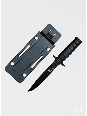 Cuchillo Collar Táctico 12cm | Abrecartas Portátil | EDC Acero Inoxidable