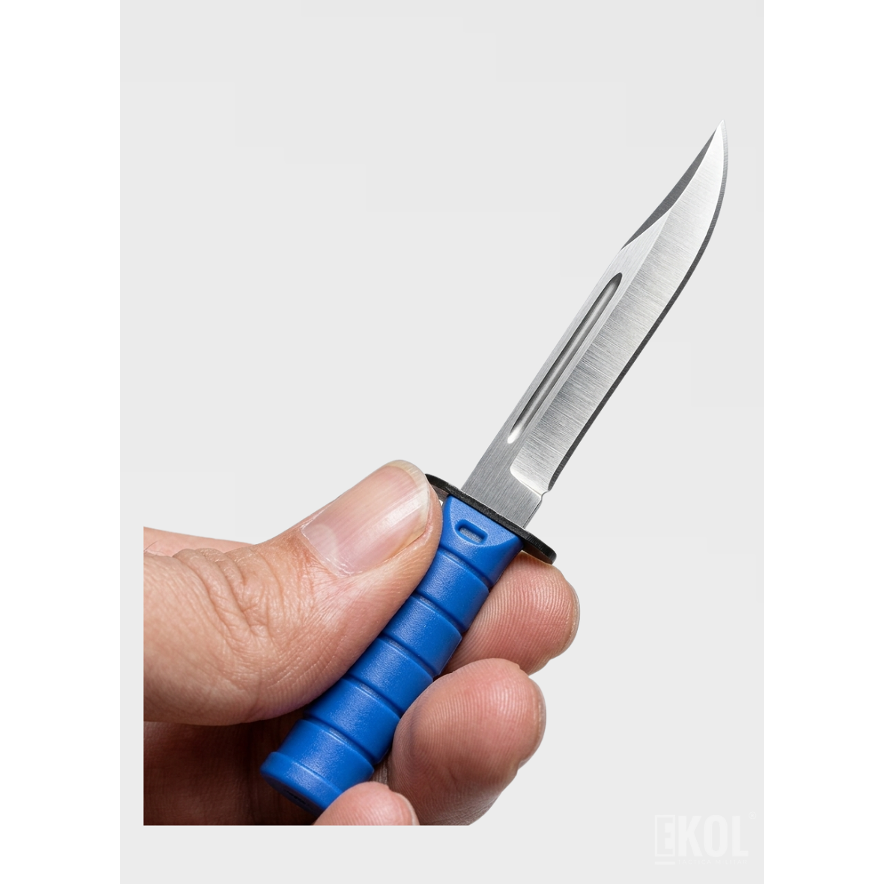 Cuchillo Collar Táctico 12cm | Abrecartas Portátil | EDC Acero Inoxidable 6