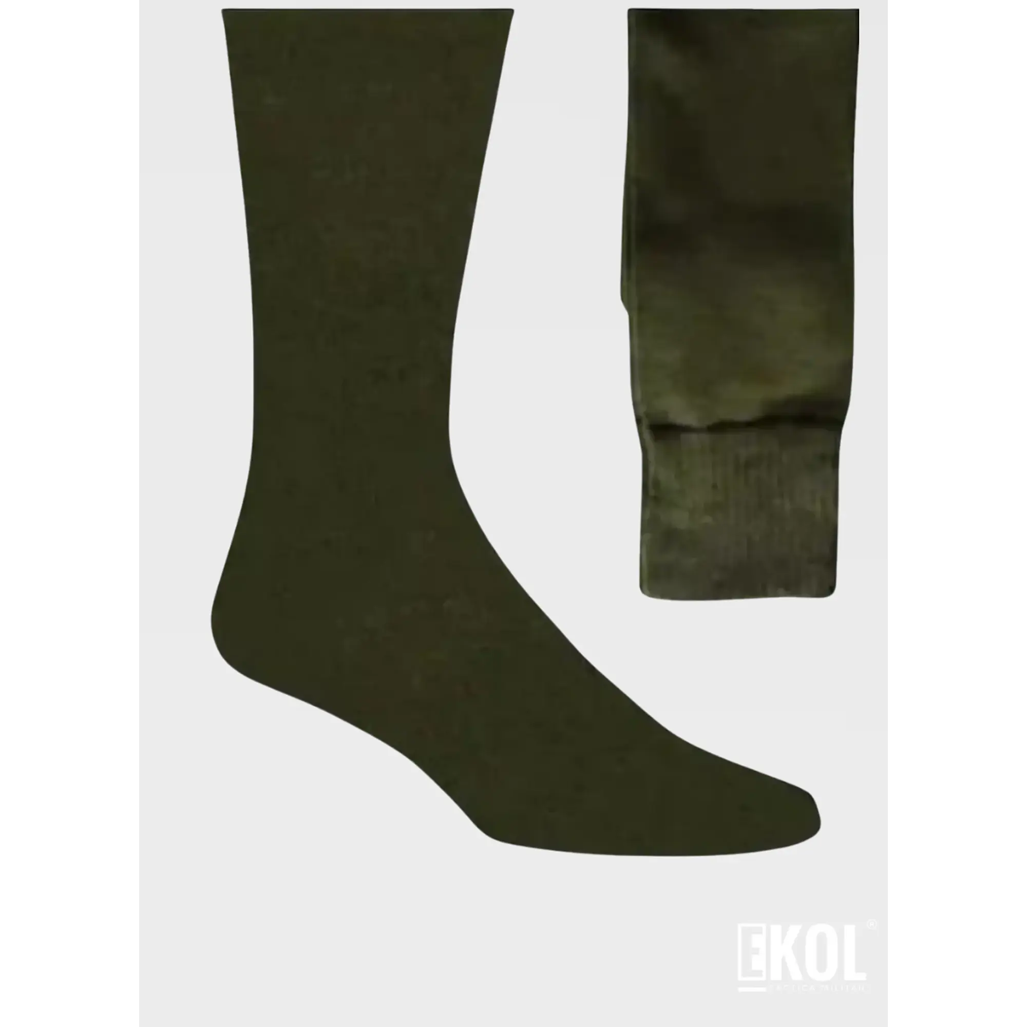 Calcetines Militar Verde Milano Invierno Uniformados 3