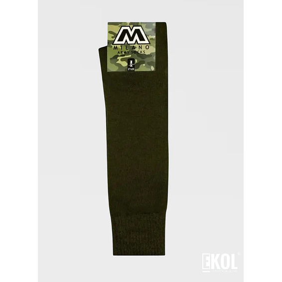 Calcetines Militar Verde Milano Invierno Uniformados 4