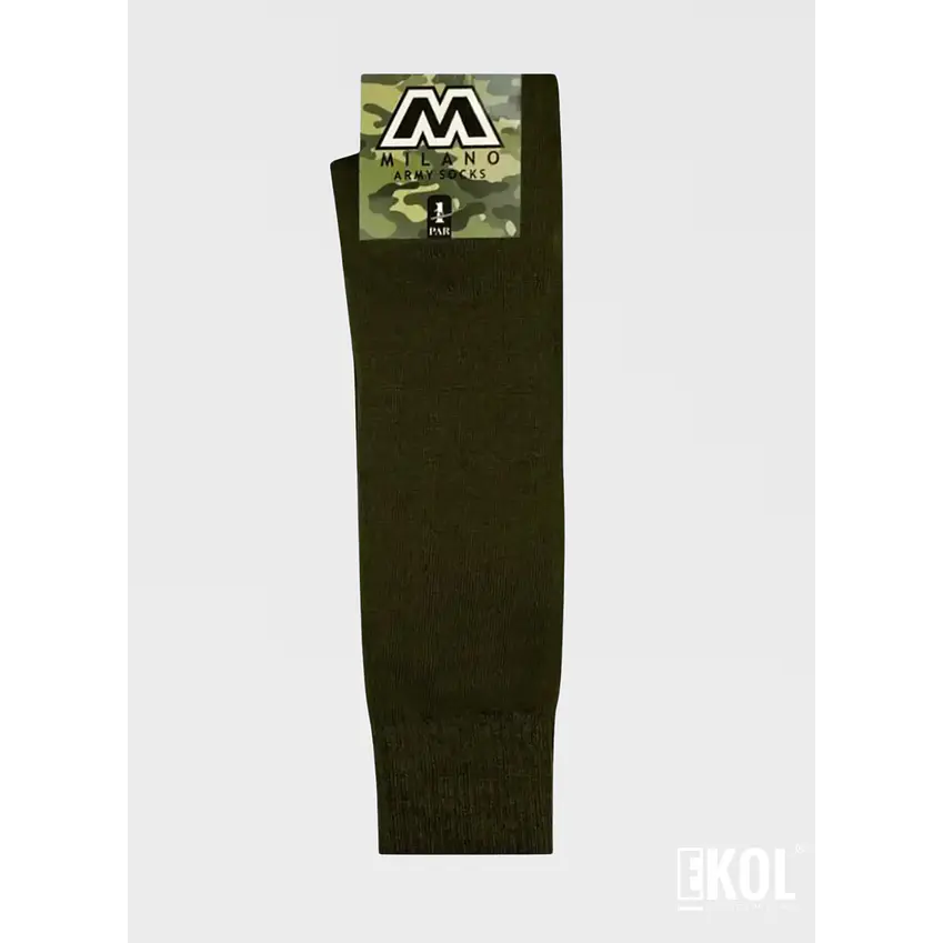 Calcetines Militar Verde Milano Invierno Uniformados 4